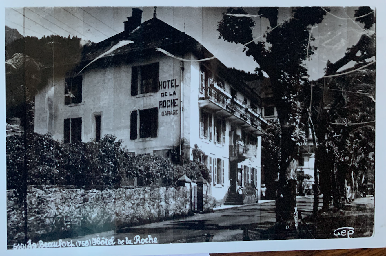 Hôtel La Roche ancien temps